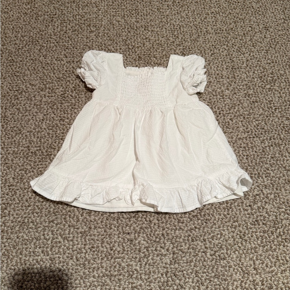 Rachel Zoe Cream Textured Baby Tunic or Dress